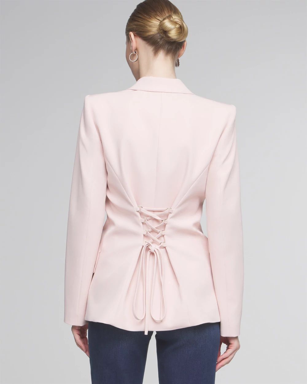 White house black market pink blazer online